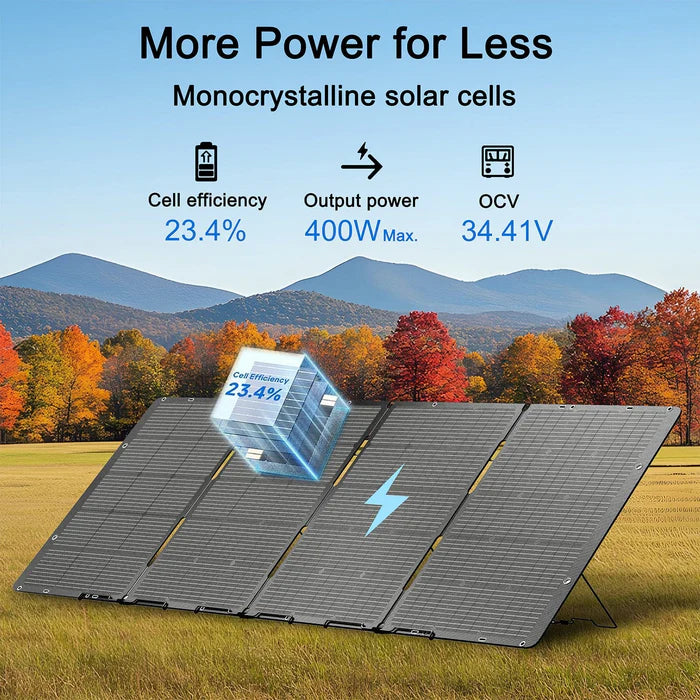 Nature’s Generator 400W Folding Solar Panel