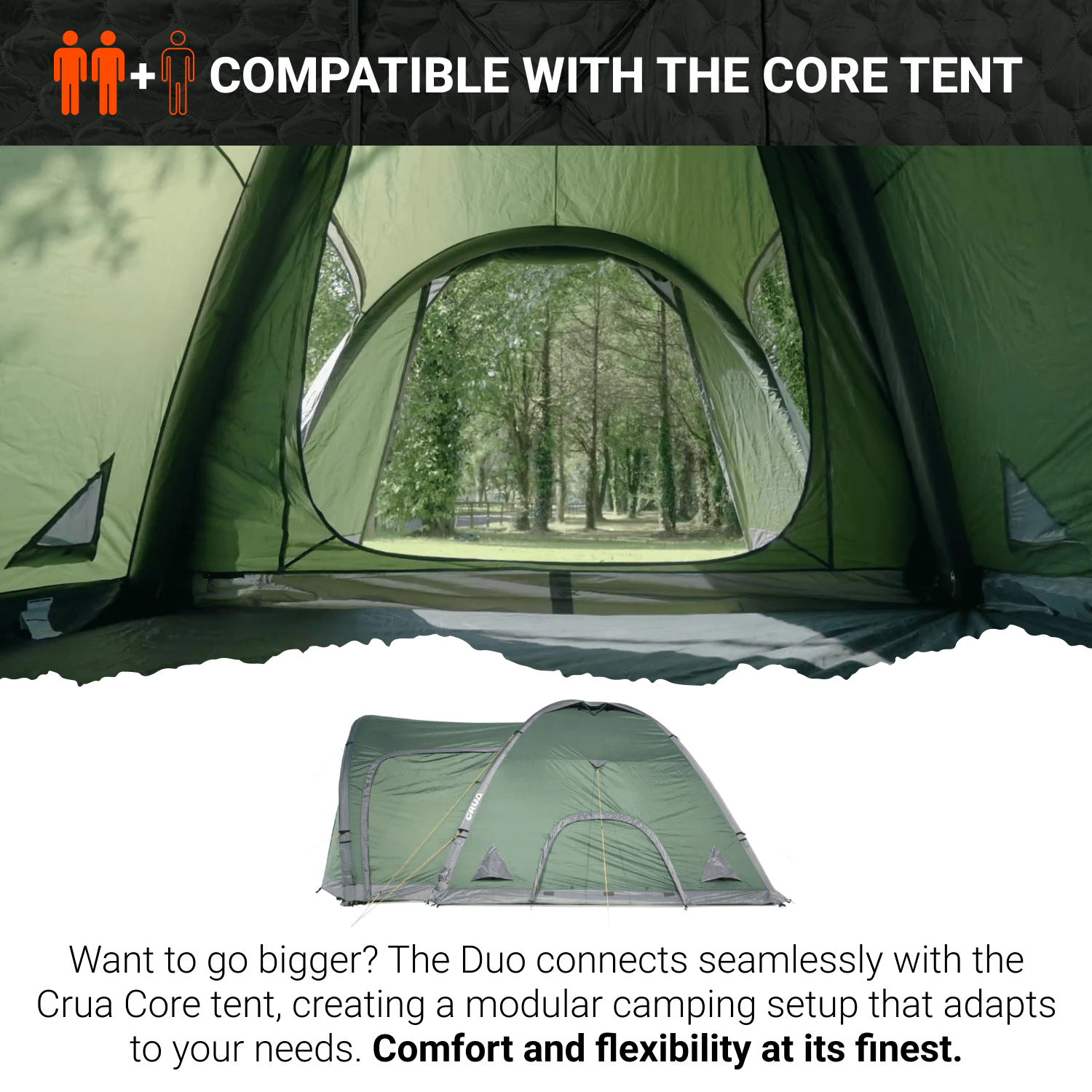 DUO | 2 PERSON CAMPING, DOME TENT