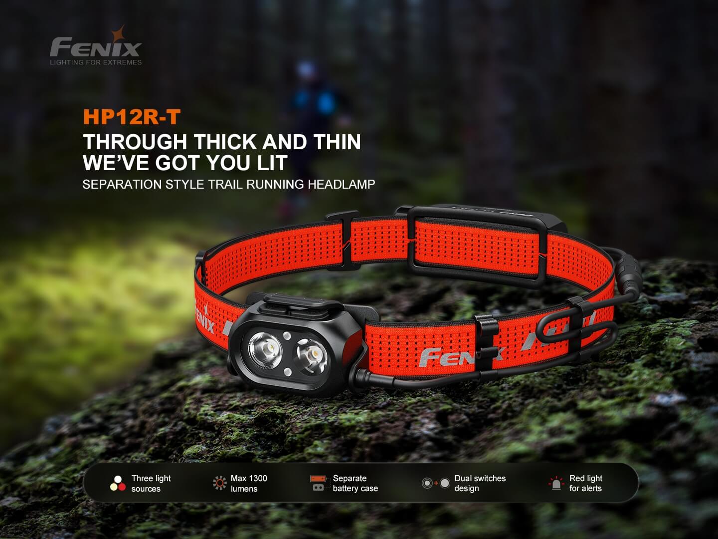 Fenix HP12R-T Balanced Trail Headlamp