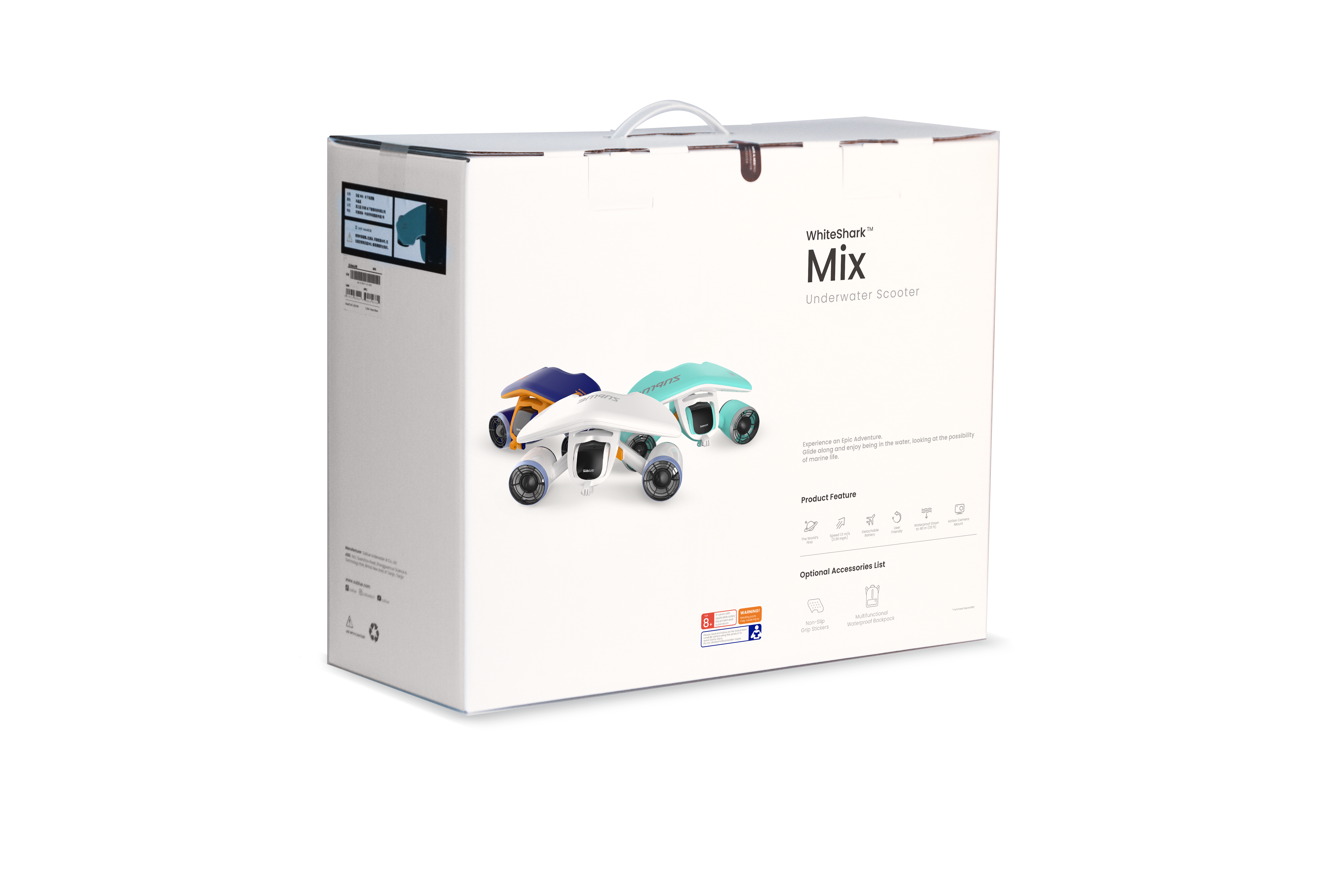 Sublue WhiteShark Mix – Dual Motor Seascooter