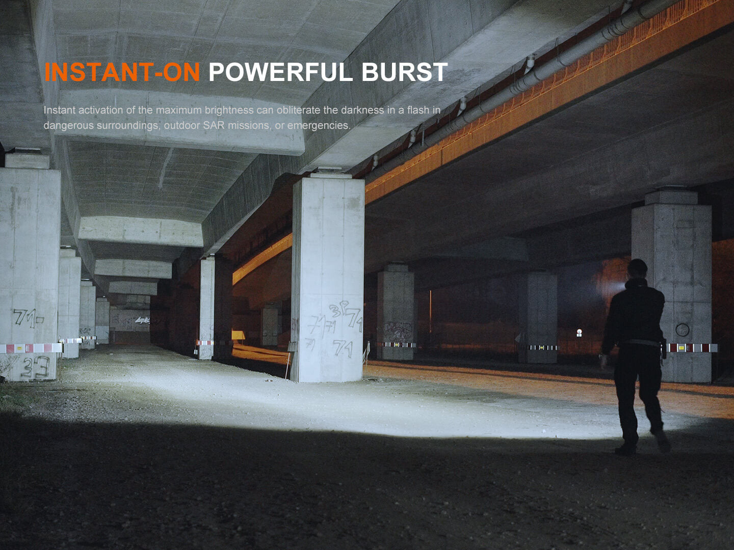 Fenix TK17 Dual Switch Tactical Flashlight